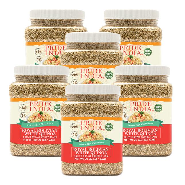 White Royal Quinoa - Protein Rich Whole Grain Jar