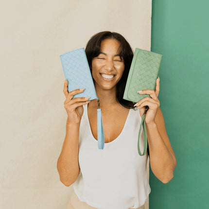 Woven Wristlet Wallet