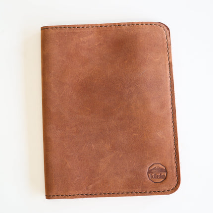 Custom Leather Passport Wallet