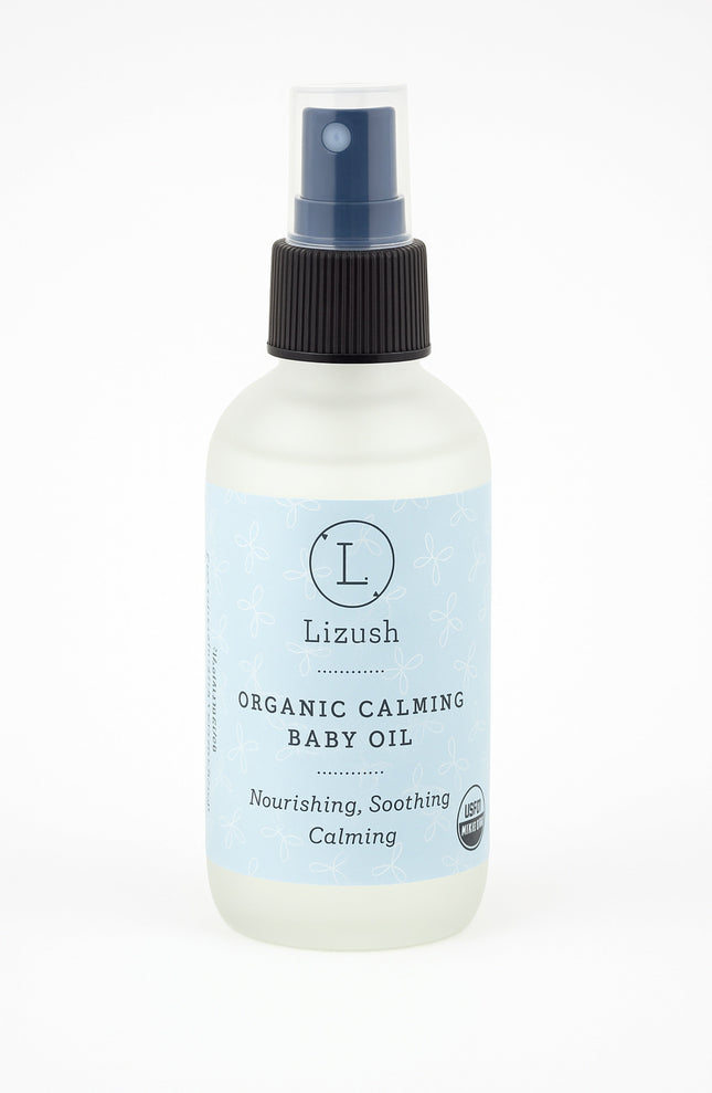 ORGANIC CALMING BABY OIL Nourishing, Soothing, Calming