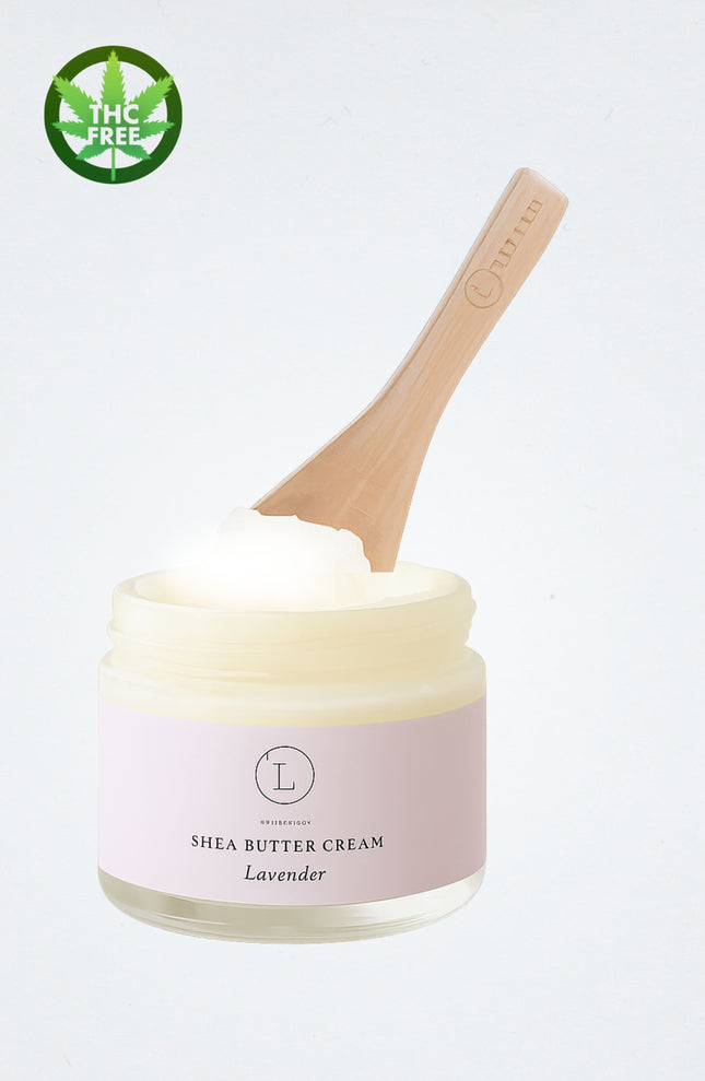 CBD Lavender Shea Butter with CBD, skin Cream (THC free)